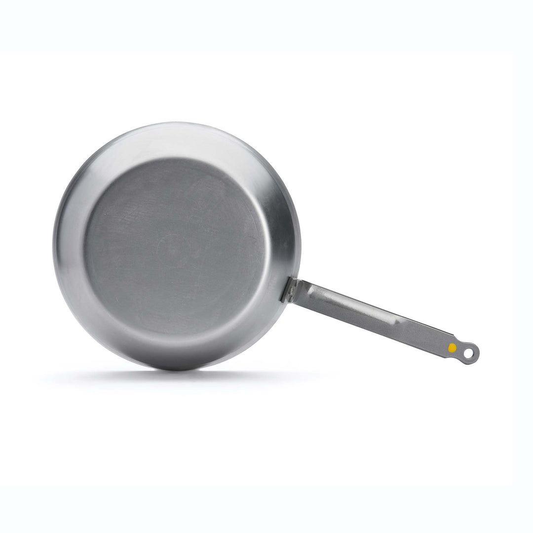 DE BUYER Bauernpfanne MINERAL B 28 cm Sauteuse Schwenkpfanne Eisenpfanne hoch