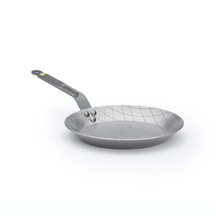 DE BUYER Poêle à steak MINERAL B ELEMENT 24 cm Poêle en fer avec finition martelée