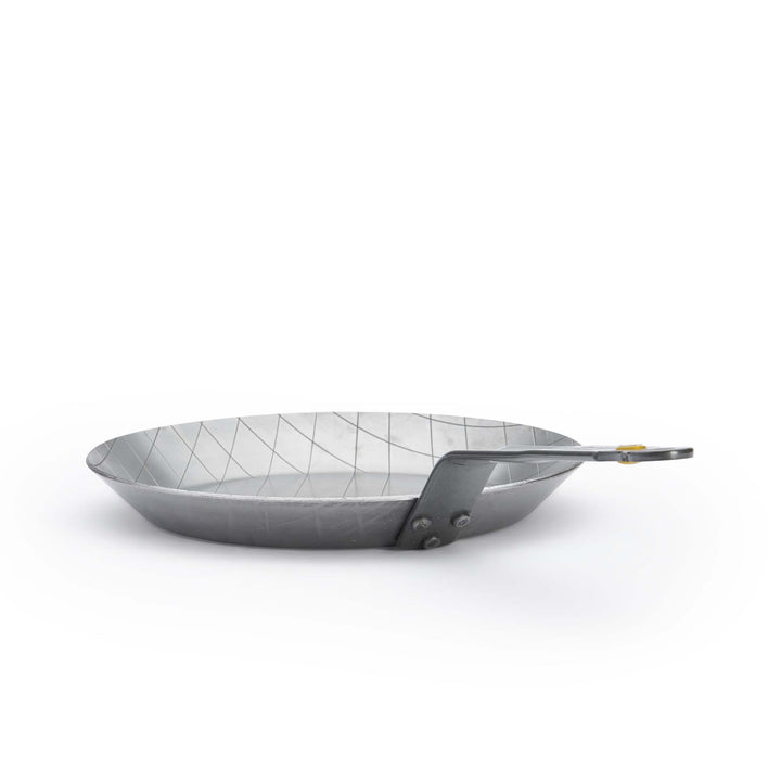 DE BUYER Poêle à steak MINERAL B ELEMENT 24 cm Poêle en fer avec finition martelée