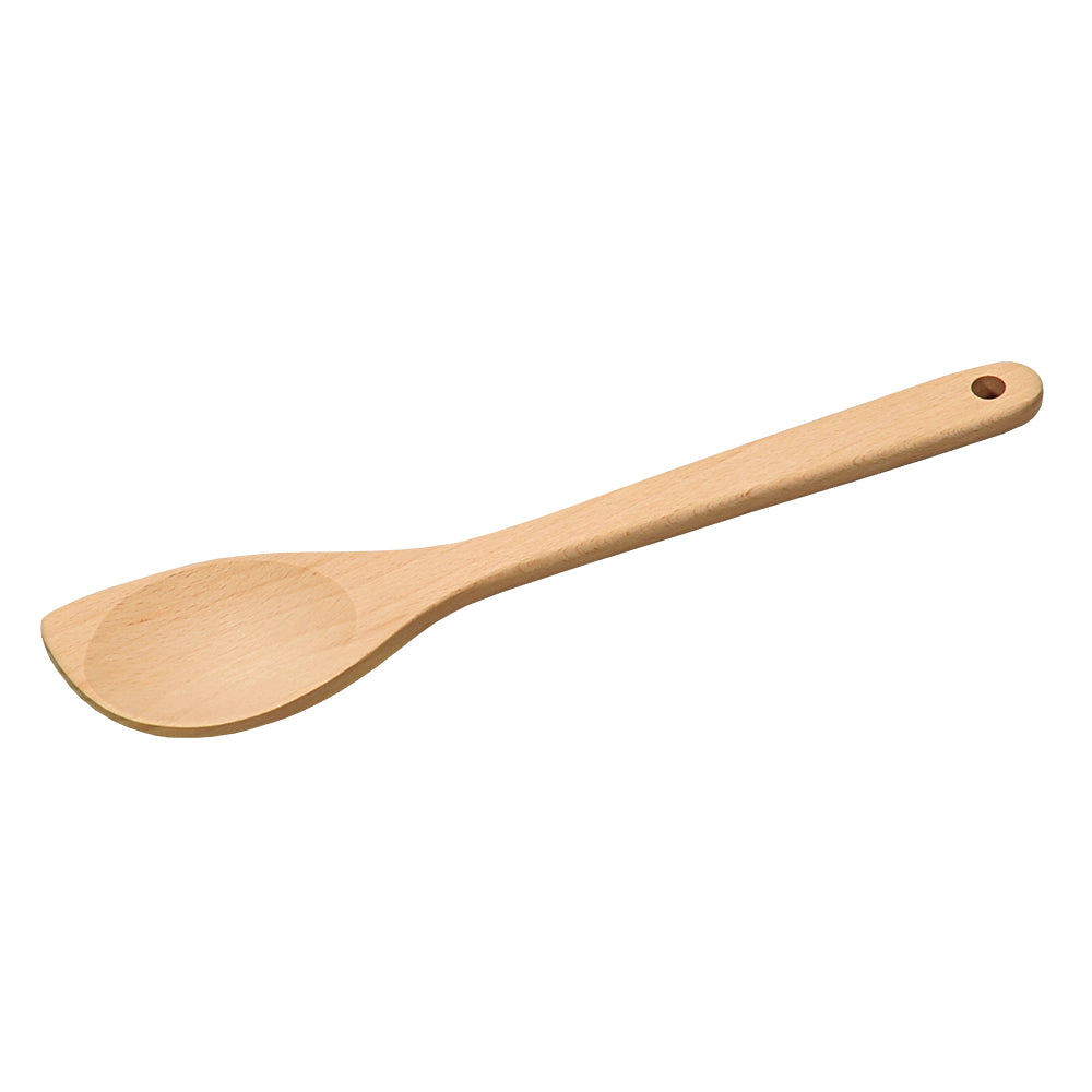 wooden spoon sturdy thick made of beech wood, pointed, sustainable – | Snackschalen