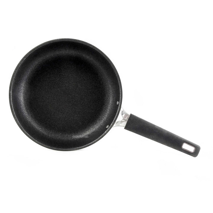 BARAZZONI stainless steel pan 33-CARATI non-stick coated 24 cm with silicone handle