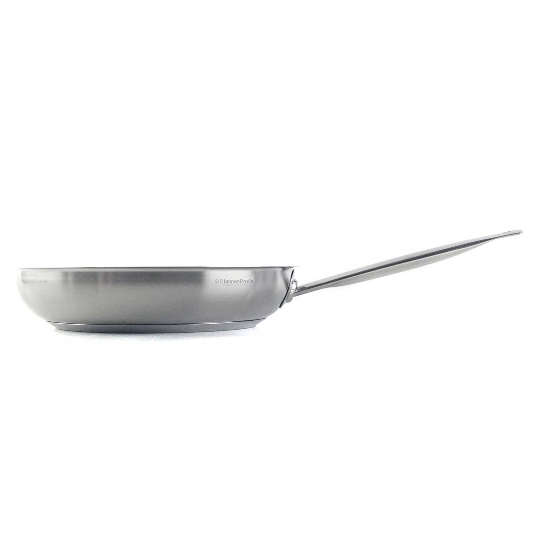 BARAZZONI Edelstahlpfanne PROFESSIONAL 24 cm Bratpfanne unbeschichtet