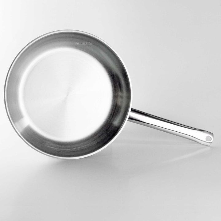 BARAZZONI stainless steel pan PROFESSIONAL 28 cm frypan uncoated