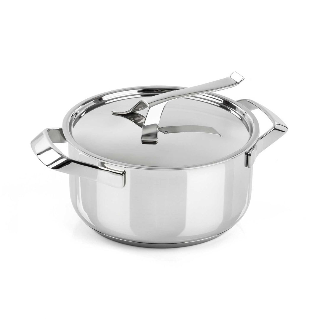 BARAZZONI casserole MY POT stainless steel 20 cm with lid 3 L