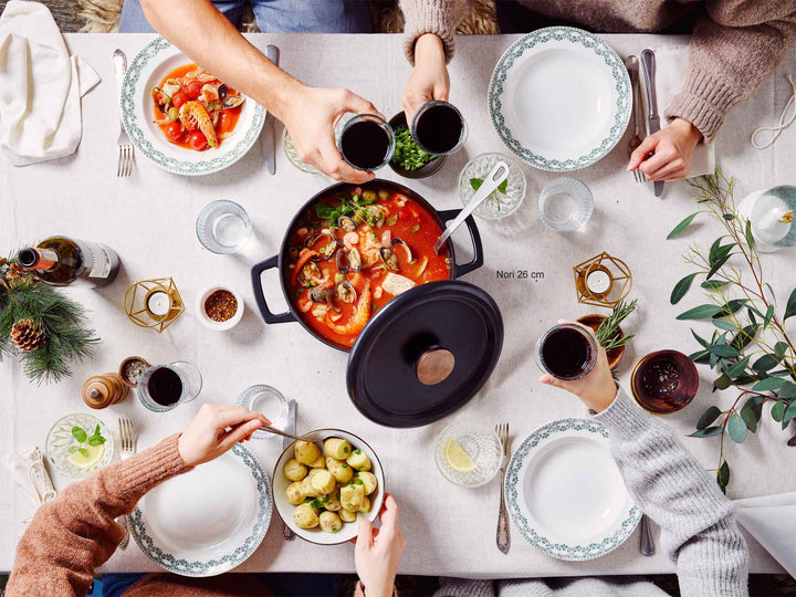 BEKA cast iron pot NORI 30 cm enamel with lid 7.8 L