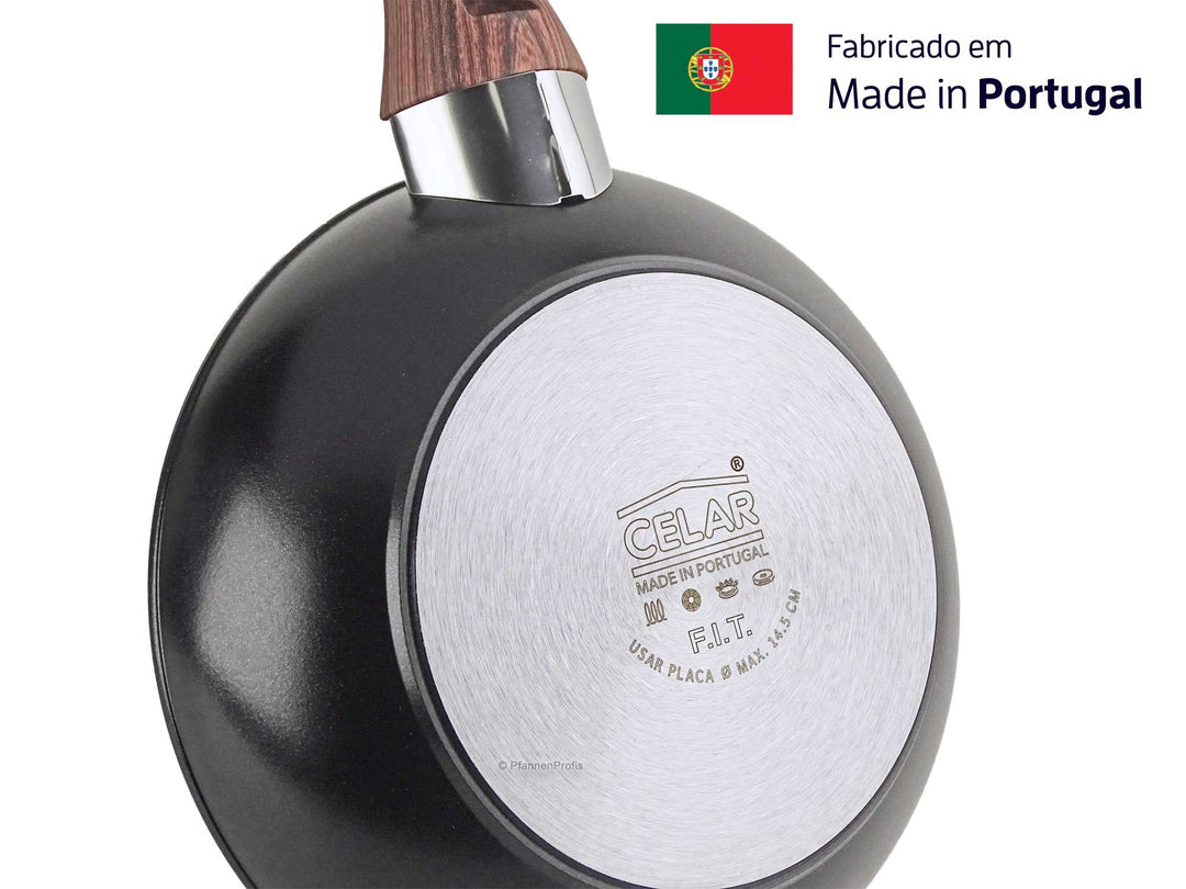 CELAR Bratpfanne CLASSY WOOD 20 cm keramikbeschichtet