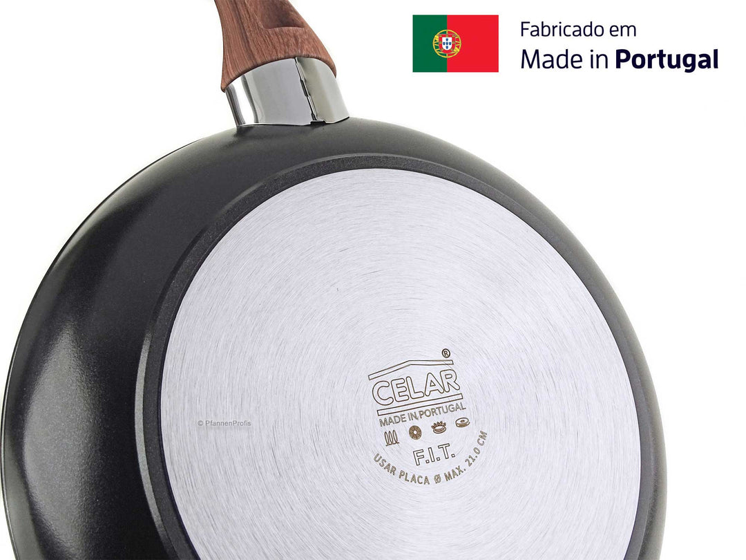 CELAR Bratpfanne CLASSY WOOD 28 cm keramikbeschichtet