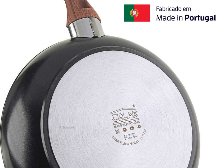 CELAR Bratpfanne CLASSY WOOD 28 cm keramikbeschichtet