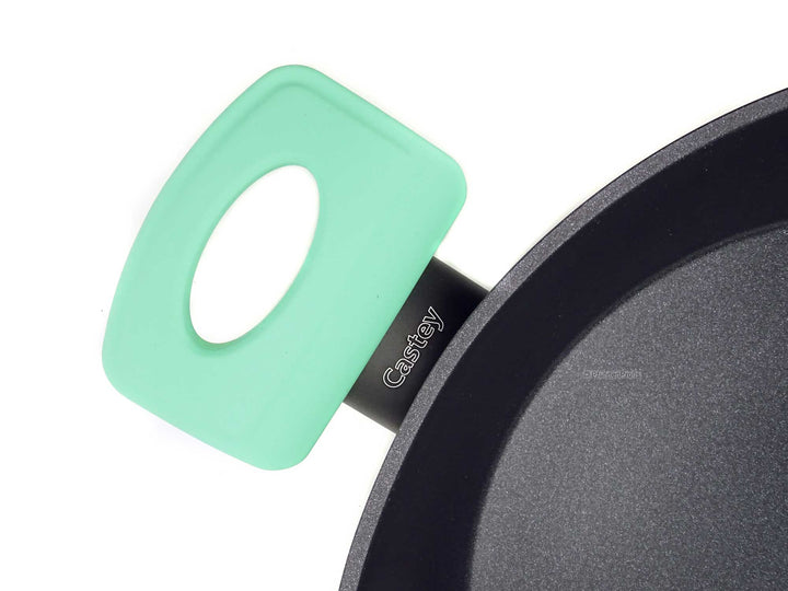 CASTEY shallow casserole AQUAMARINE 28 cm deep frypan with lid