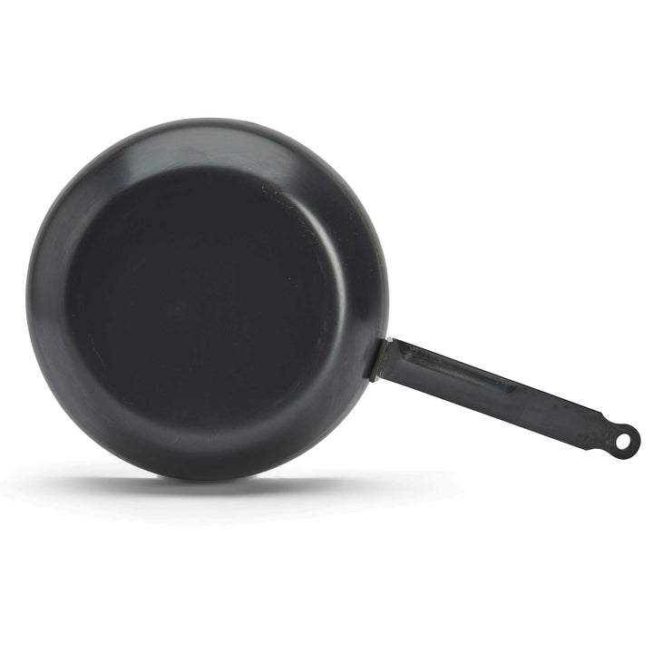 DE BUYER Bauernpfanne 24 cm BLUE CARBON Stahlpfanne Eisenpfanne hoch
