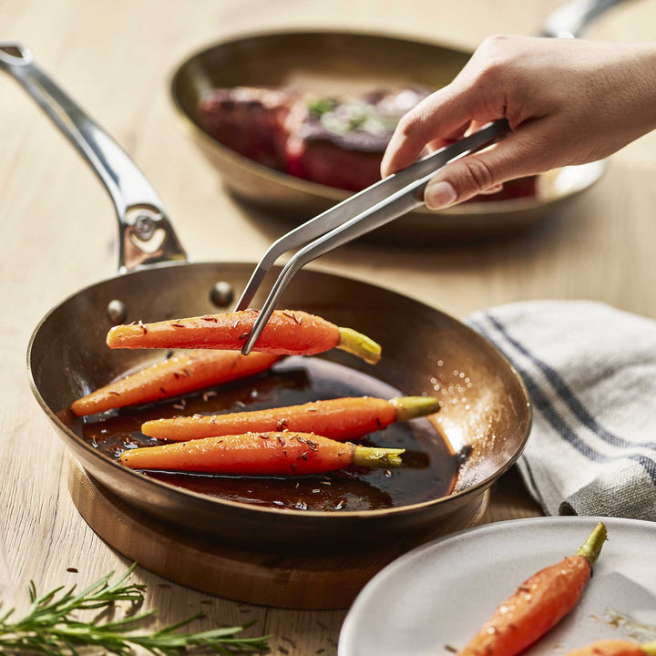 DE BUYER ovenproof iron pan MINERAL B PRO 20 cm carbon steel with stainless steel handle