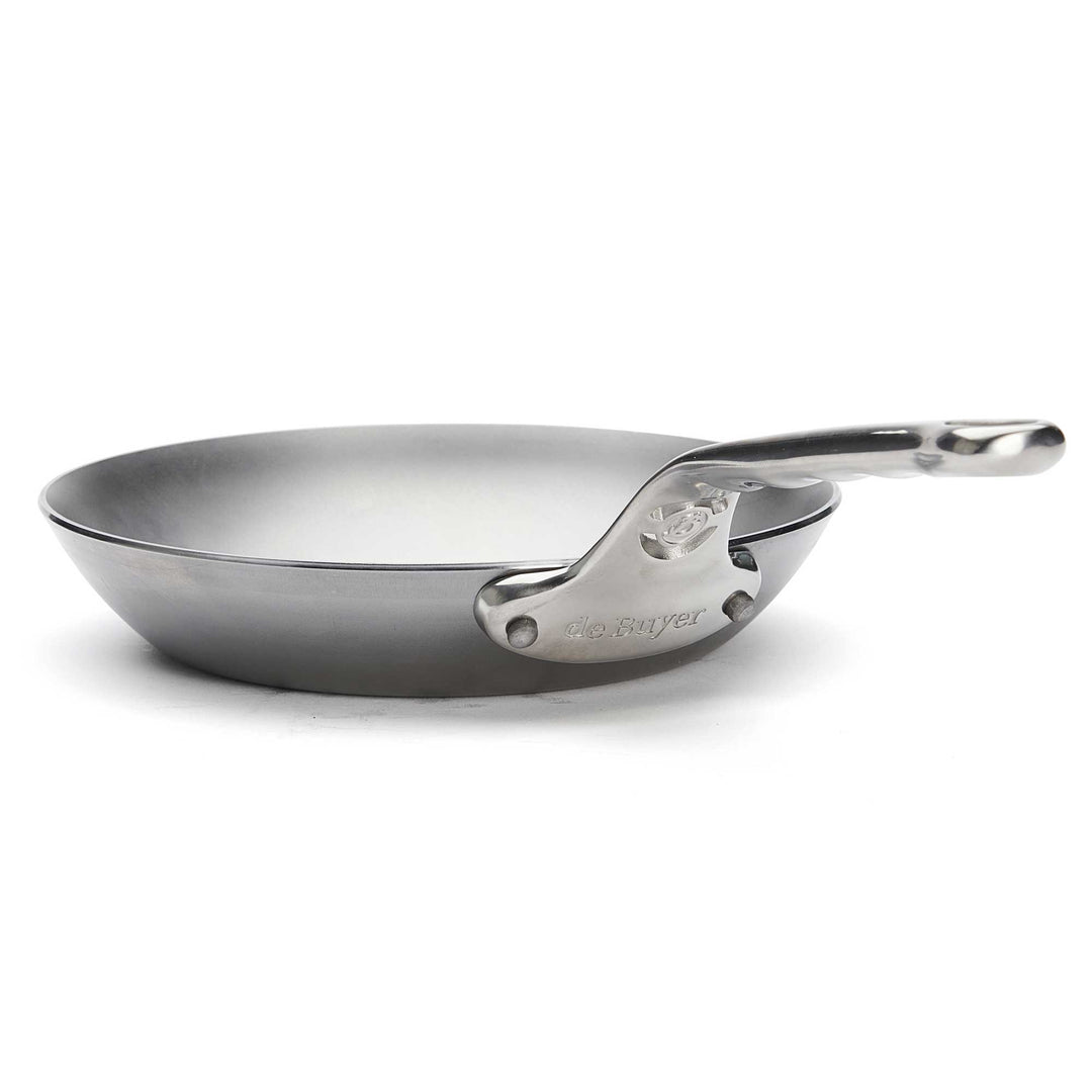 DE BUYER ovenproof iron pan MINERAL B PRO 20 cm carbon steel with stainless steel handle