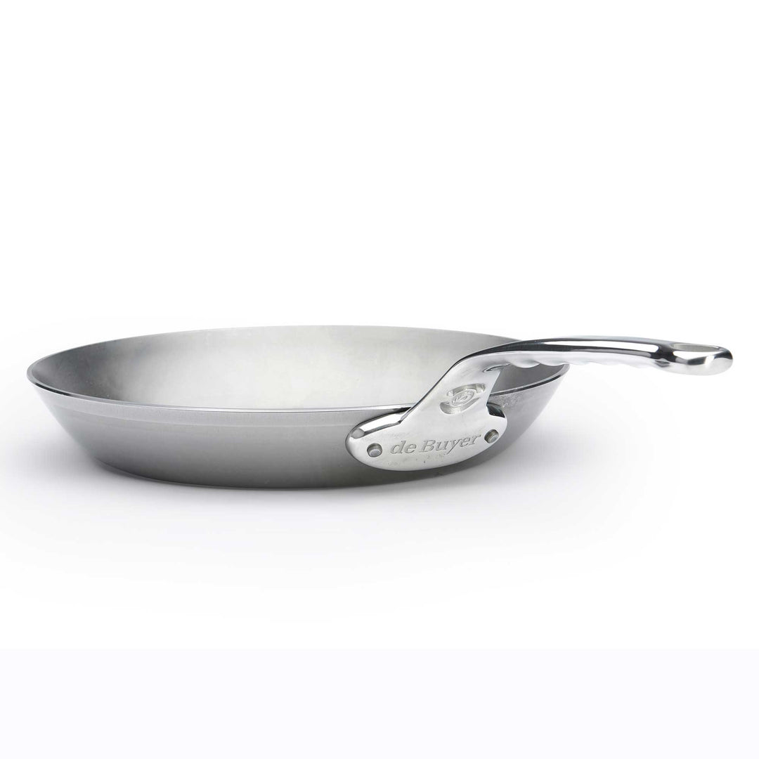 DE BUYER ovenproof iron pan MINERAL B PRO 28 cm carbon steel with stainless steel handle