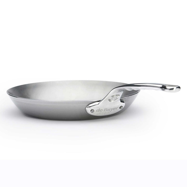 DE BUYER ovenproof iron pan MINERAL B PRO 28 cm carbon steel with stainless steel handle