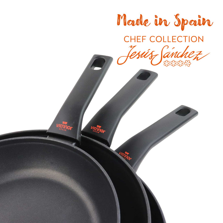 VITRINOR steel enamel non-stick frying pan CHEF COLLECTION 28 cm