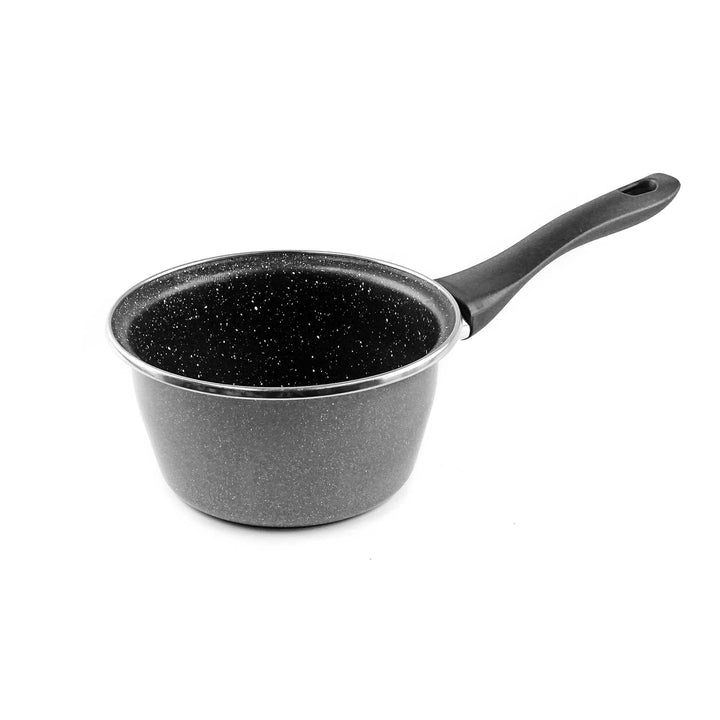 VITRINOR Stiel-Kasserolle K2 14 cm Stahl Emaille Antihaft 1L
