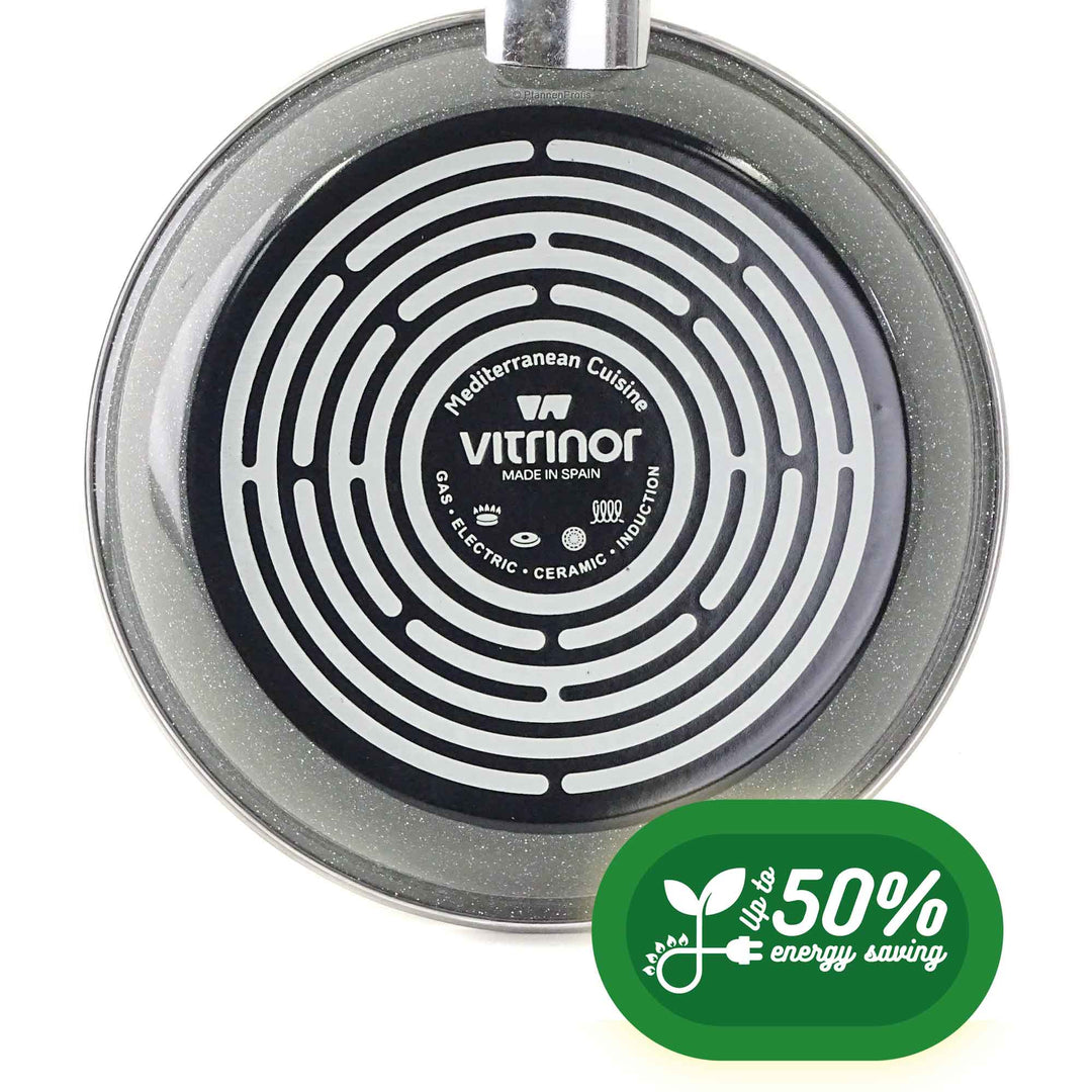 VITRINOR poêle à frire K2 28 cm acier émaillé poêle anti-adhésive