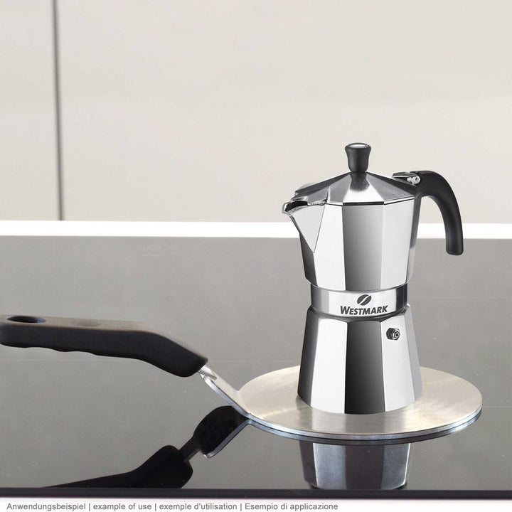 WESTMARK Adapterplatte für Induktion 14 cm mit abnehmbarem Griff