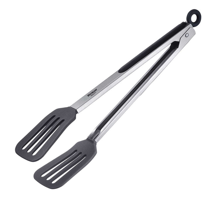WESTMARK serving tongs COMFORT stainless steel with silicone spoon