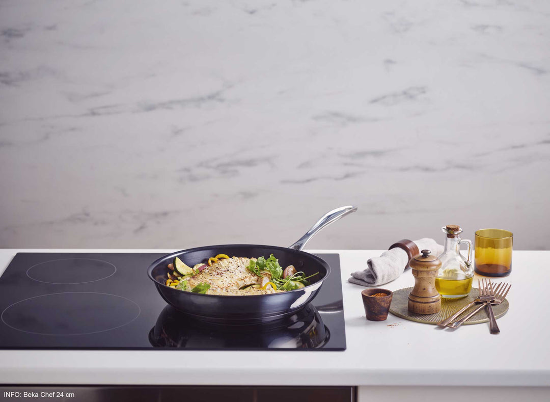 BEKA non-stick frypan CHEF 20 cm stainless steel induction