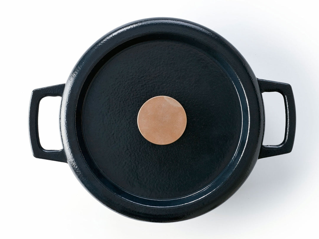 BEKA Gusseisen Topf NORI 26 cm Emaille mit Deckel 5 L