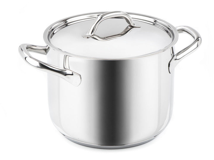 BARAZZONI Gemüsetopf CHEF LINE Edelstahl 28 cm mit Deckel 13,5 L