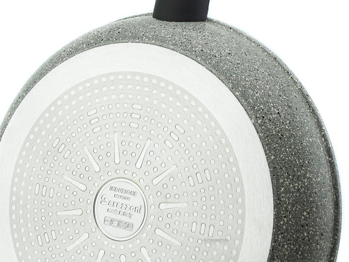 BARAZZONI Bratpfanne INDUCTION FACILE PLUS 32 cm mit abnehmbarem Griff