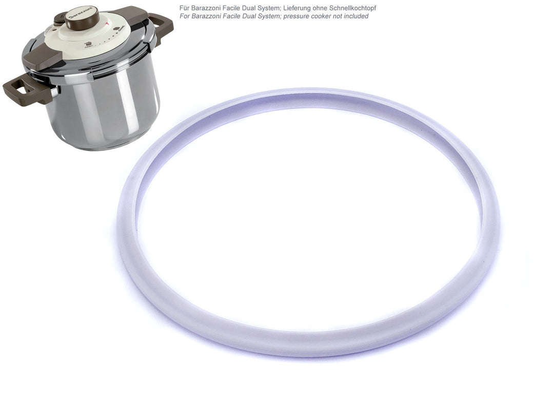 BARAZZONI Silikon-Dichtung für FACILE DUAL SYSTEM Schnellkochtopf 22 cm