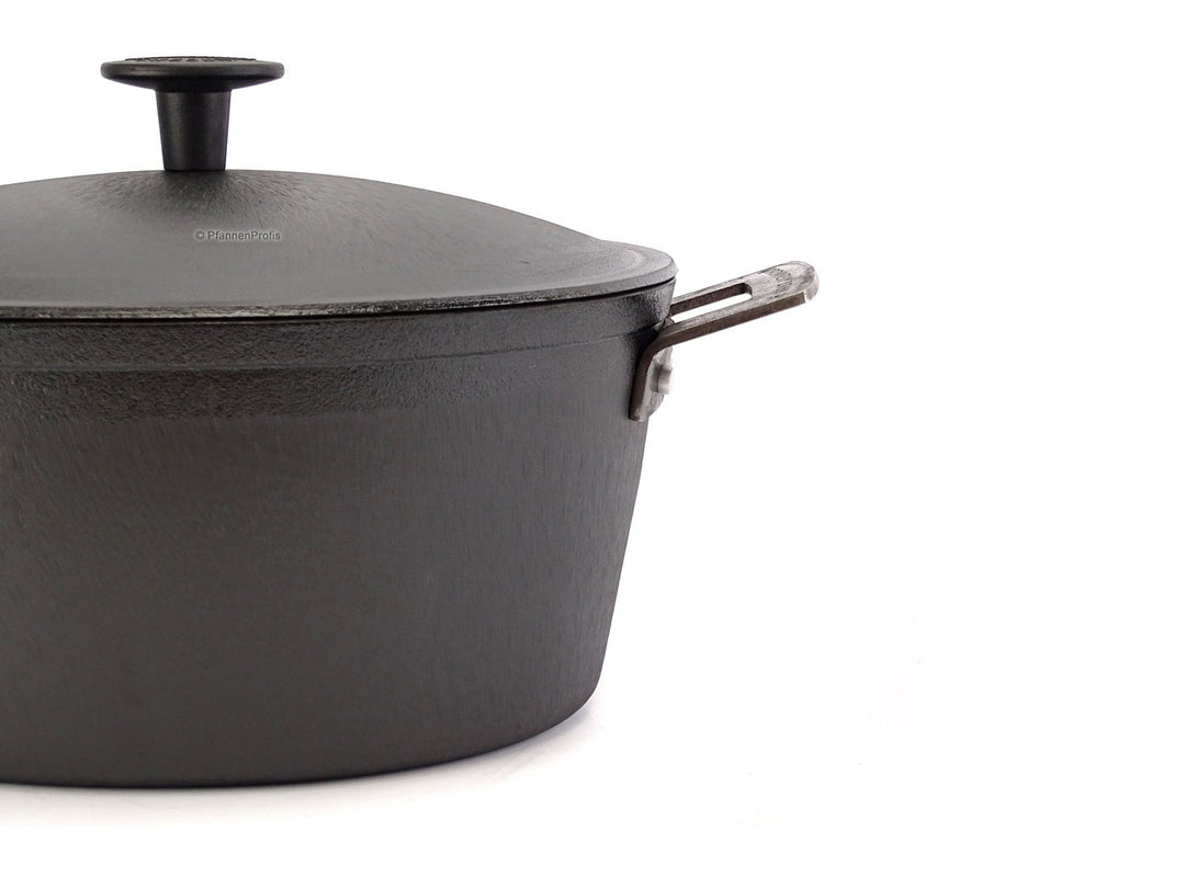 RONNEBY BRUK Gusseisen Bräter rund ULTRA LIGHT PROFESSIONAL 24 cm, schon eingebrannt