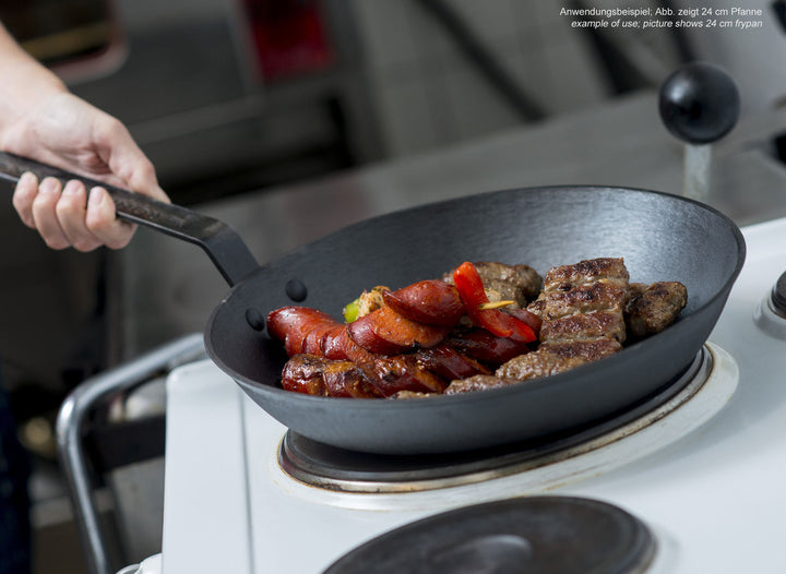 RONNEBY BRUK Gusseisen Bratpfanne ULTRA LIGHT PROFESSIONAL 24 cm, schon eingebrannt