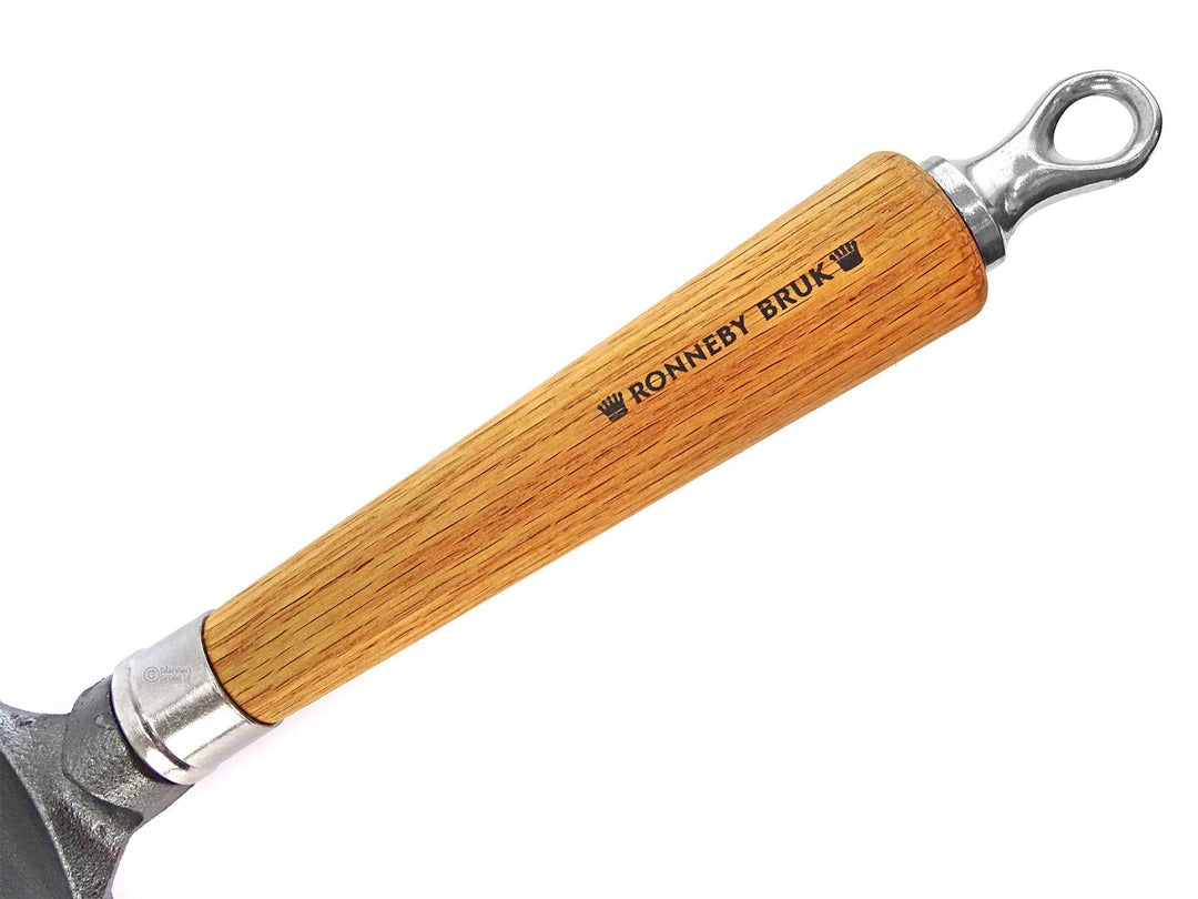 Gusseisen Bratpfanne 28 cm Holzgriff Ronneby Bruk Schweden