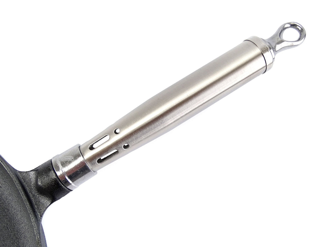 RONNEBY BRUK Gusseisen Bratpfanne MAESTRO 20 cm Edelstahlgriff, schon eingebrannt