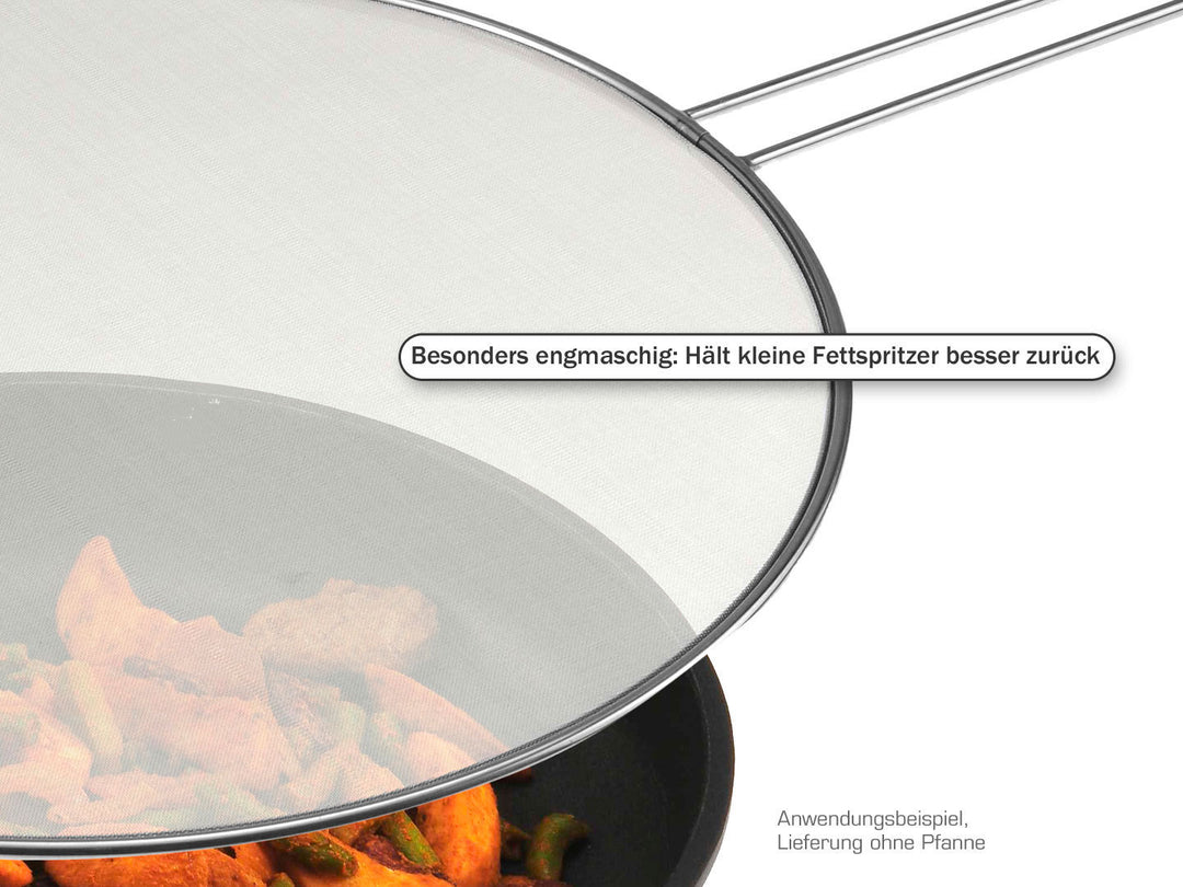 WESTMARK Spritzschutz PICANTE Edelstahl, sehr fein und engmaschig