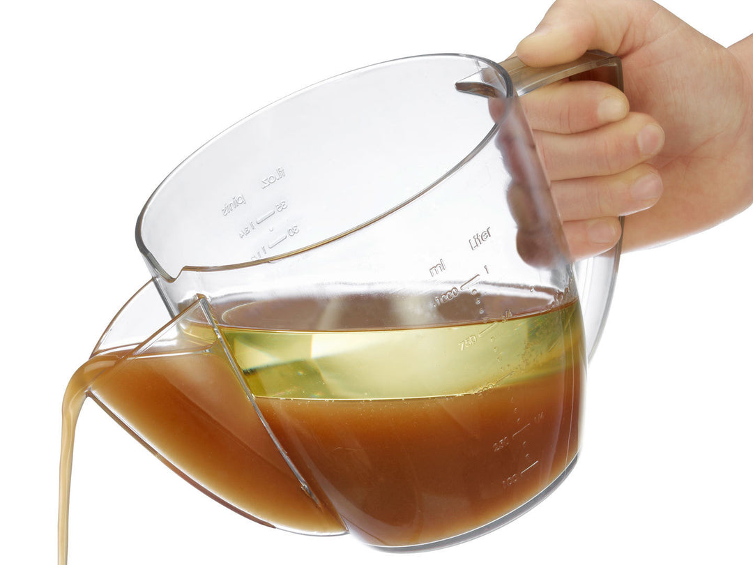 WESTMARK Fett-Trennkanne mit Sieb 1 Liter Soßentrenner