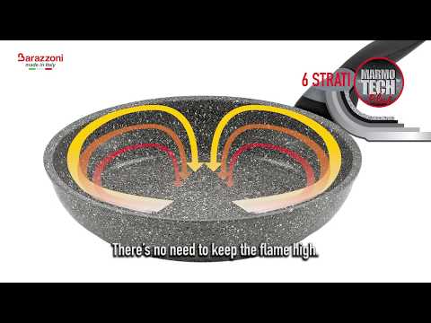 BARAZZONI frypan INDUCTION FACILE PLUS 28 cm with removable handle