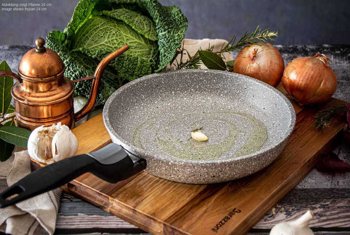 BARAZZONI frypan INDUCTION FACILE PLUS 28 cm with removable handle