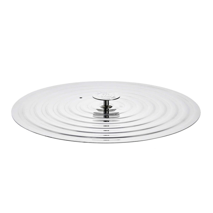 DE BUYER flacher Pfannendeckel aus Edelstahl für Pfannen 30-32 cm