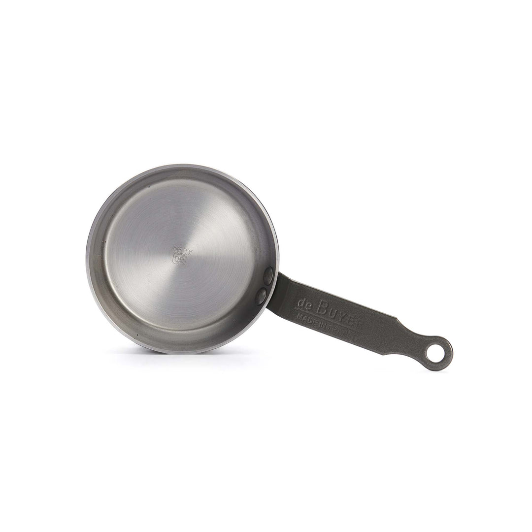 DE BUYER Poêle à blinis MINERAL B ELEMENT 12 cm Petite mini poêle en fer