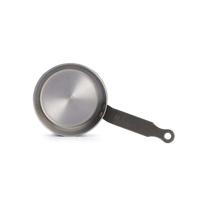DE BUYER Poêle à blinis MINERAL B ELEMENT 12 cm Petite mini poêle en fer