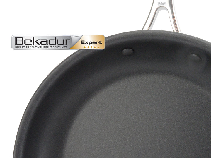 BEKA 2-piece frypan set CHEF 20 and 28 cm non-stick stainless steel pans