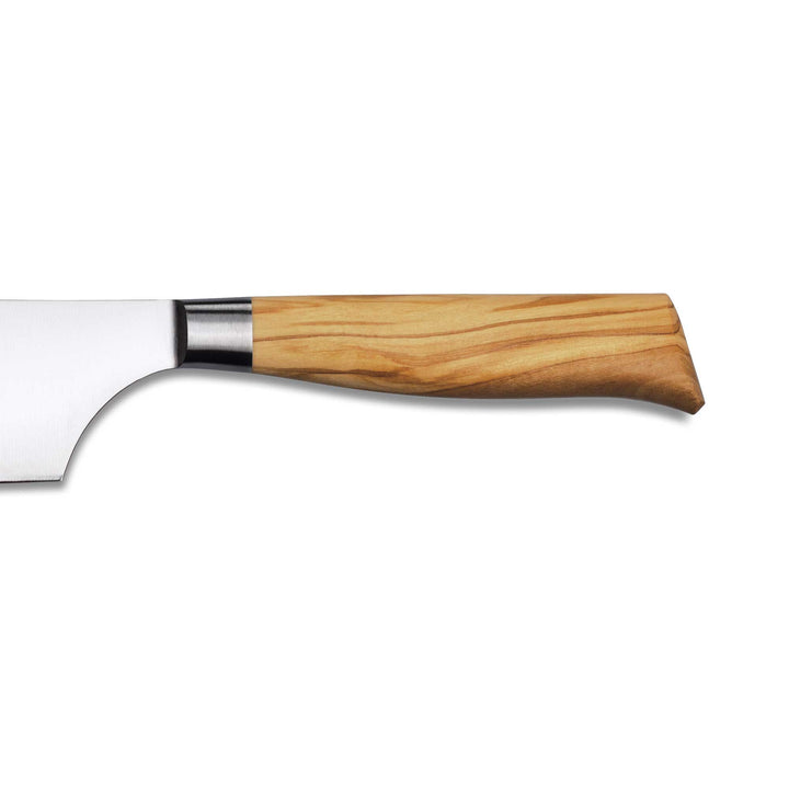 BURGVOGEL Solingen Nakiri knife OLIVA LINE 17 cm forged wooden handle