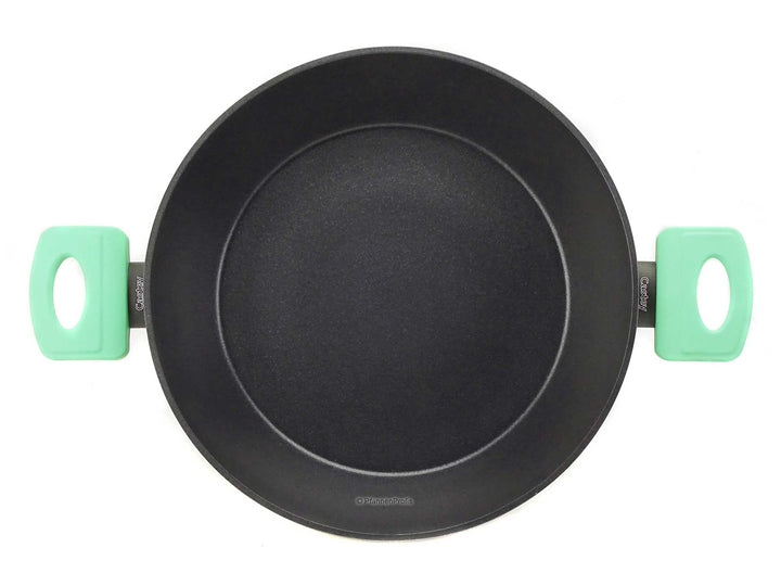 CASTEY shallow casserole AQUAMARINE 28 cm deep frypan with lid