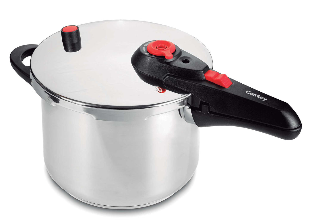 CASTEY pressure cooker OLLA RED 6 liter stainless steel