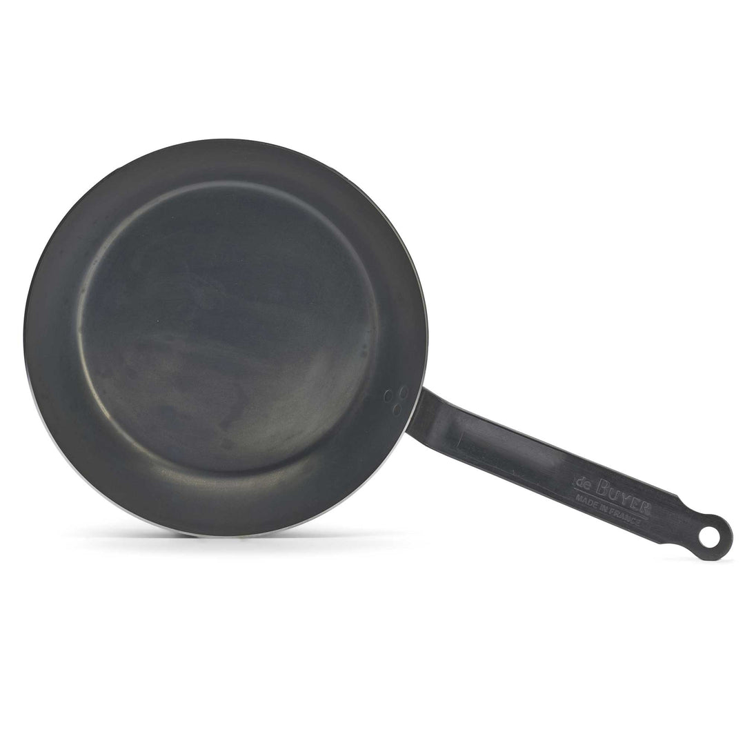 DE BUYER iron pan 24 cm BLUE CARBON steel pan