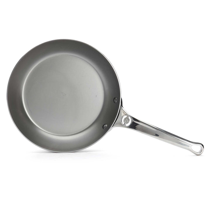 DE BUYER padella di ferro a prova di forno MINERAL B PRO 24 cm acciaio al carbonio con manico in acciaio inox
