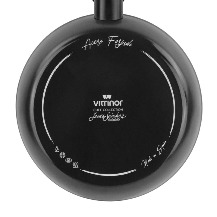 VITRINOR poêle à frire anti-adhésive en acier émaillé CHEF COLLECTION 24 cm