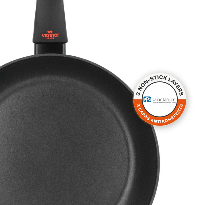VITRINOR poêle à frire anti-adhésive en acier émaillé CHEF COLLECTION 24 cm