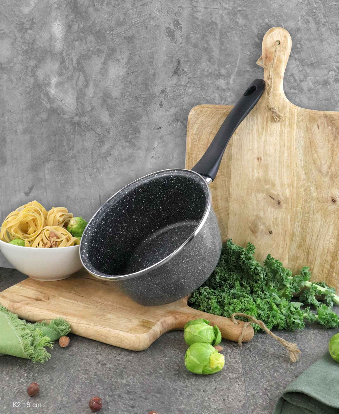 VITRINOR saucepan K2 14 cm enameled steel non-stick