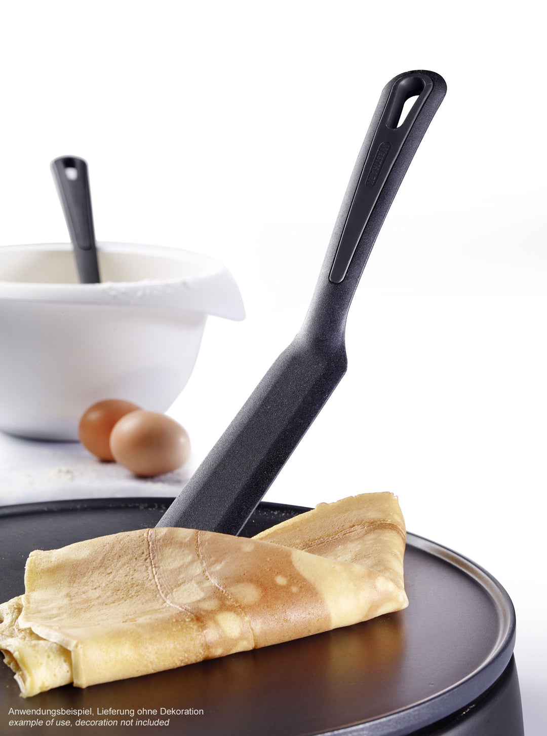 Pancake in ceramica a induzione + spatola per crepes + spalmatore per  impasto –