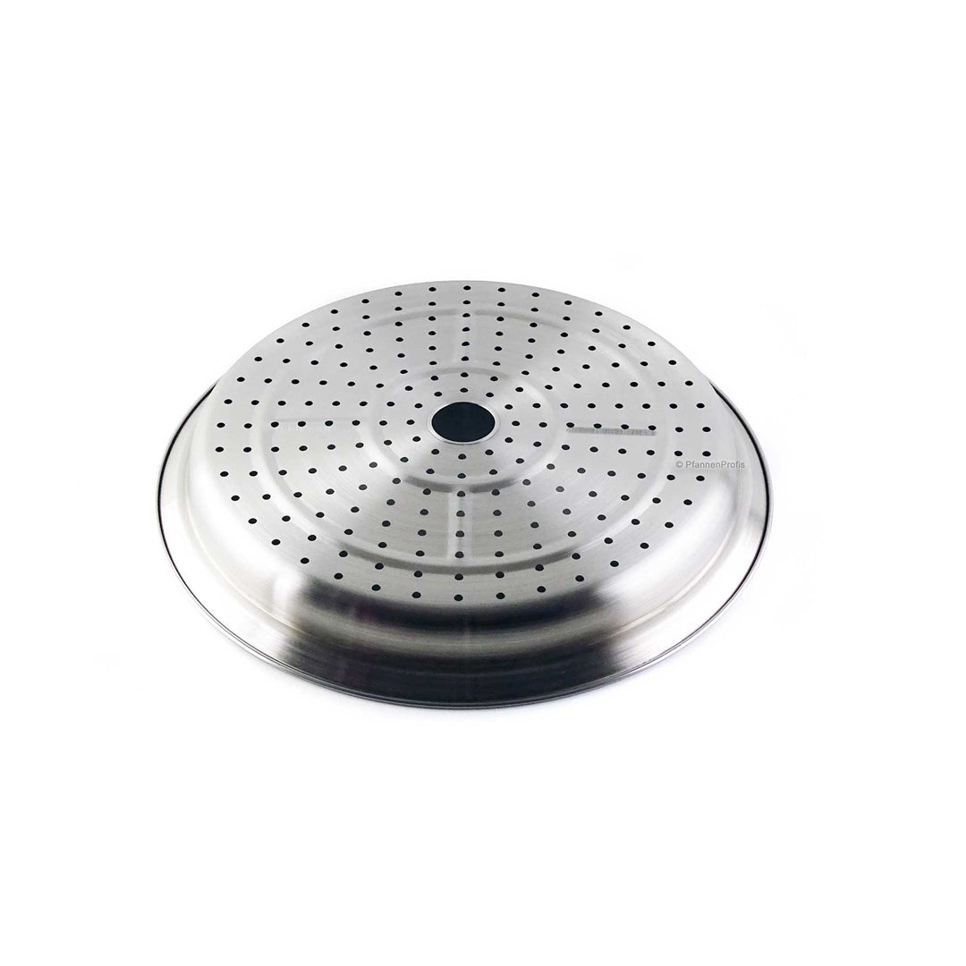 YOSHIKAWA Insert de cuisson à la vapeur en acier inoxydable pour wok 30 cm